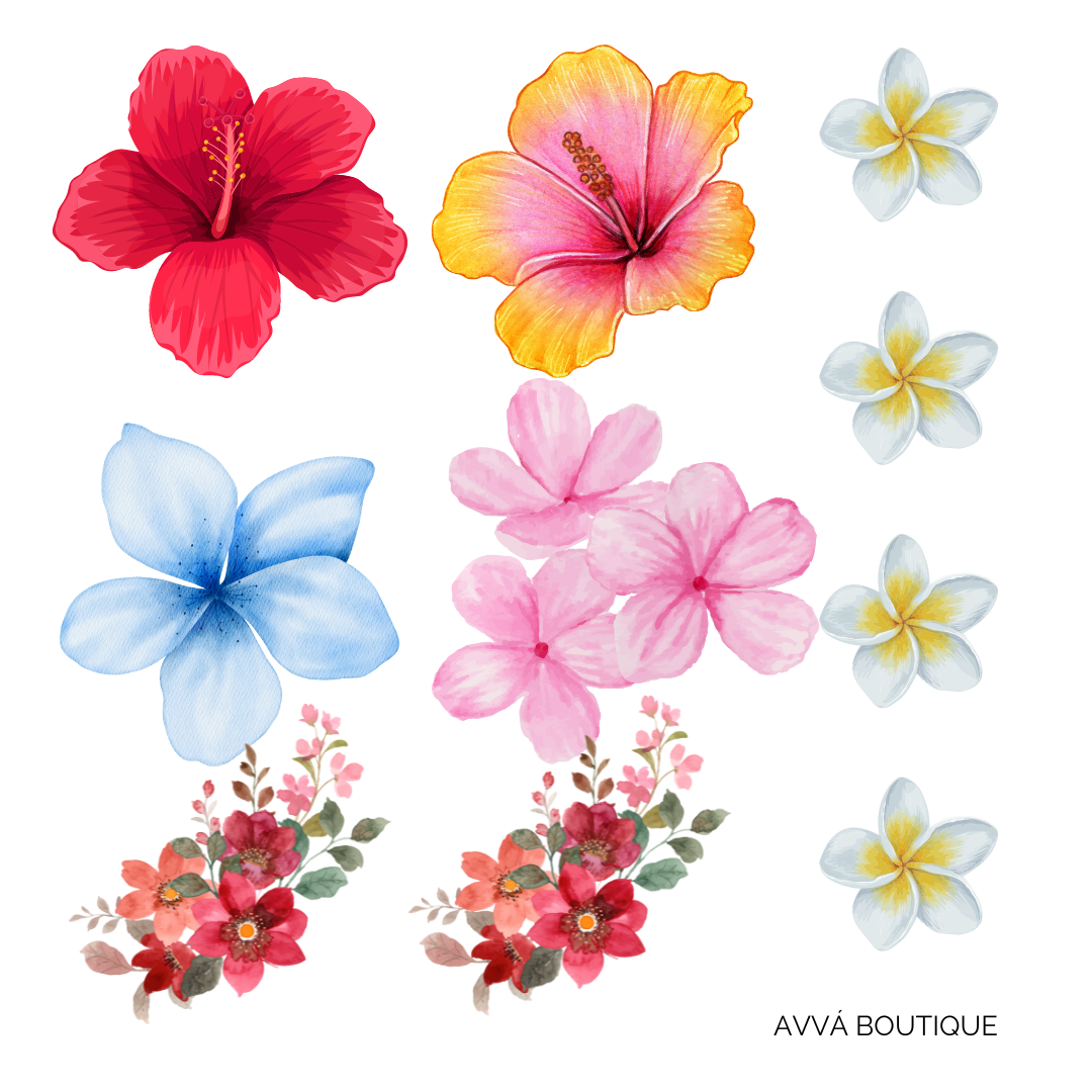 Island Flowers Element Sheet