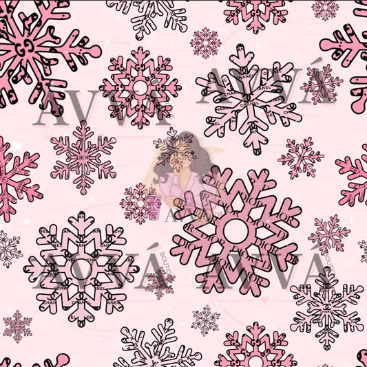 Bougee Snowflakes - Vinyl + Decal + Wrap