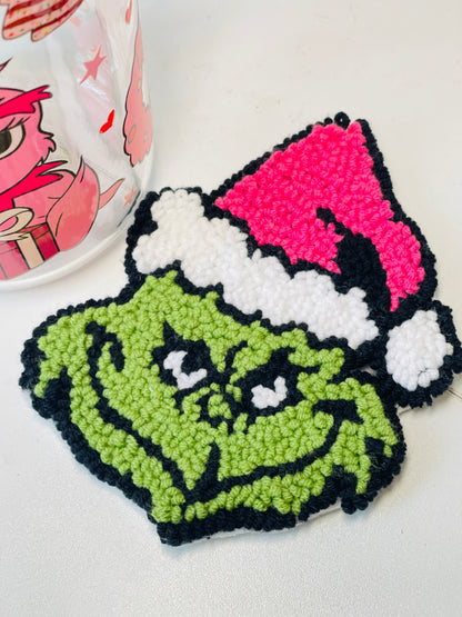 Christmas Mug Rug Coasters