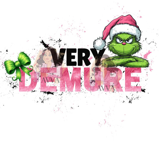 684 EXCLUSIVE - Very Demure Green Guy - Decal