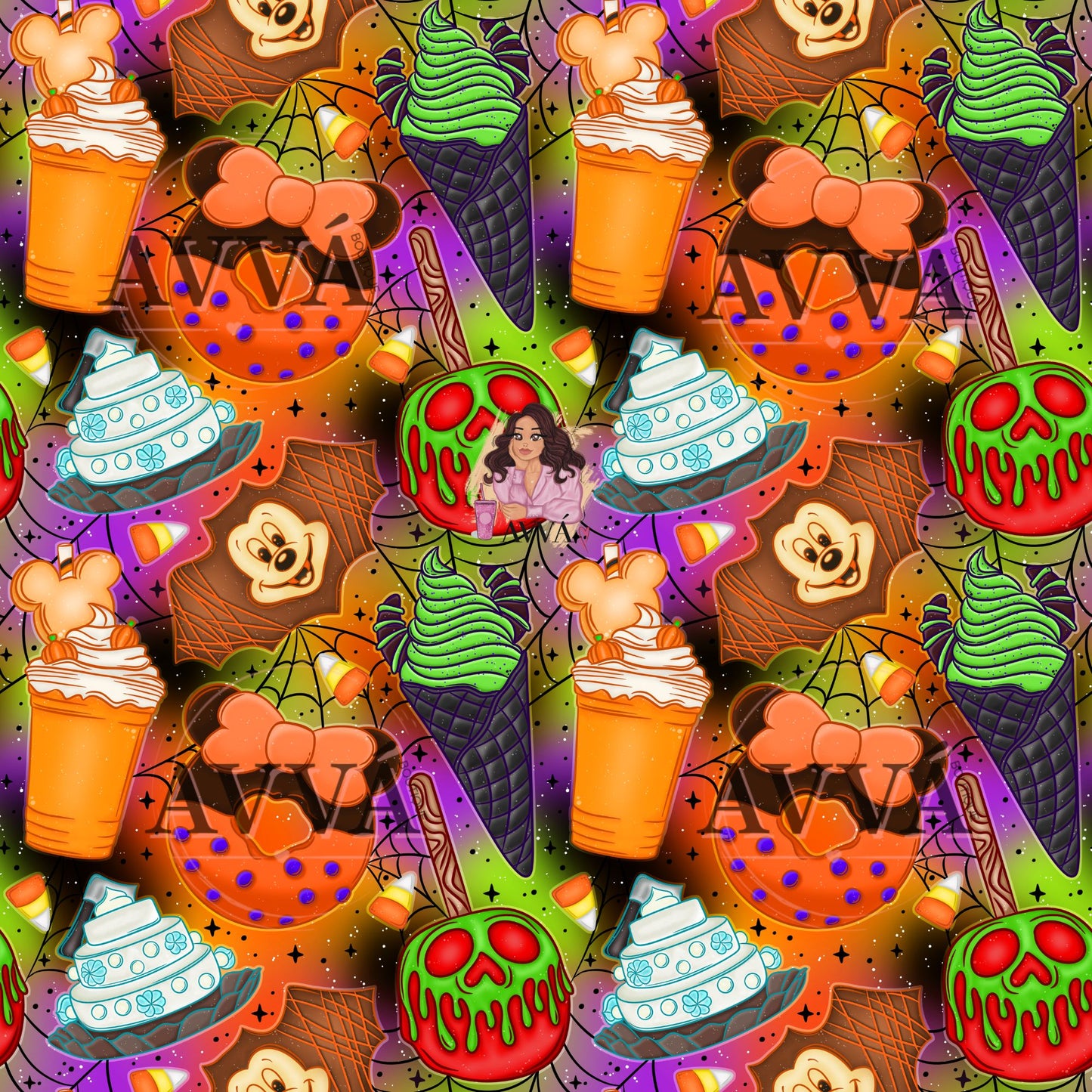 Halloween Mouse Treats - Vinyl + Wrap + Decal