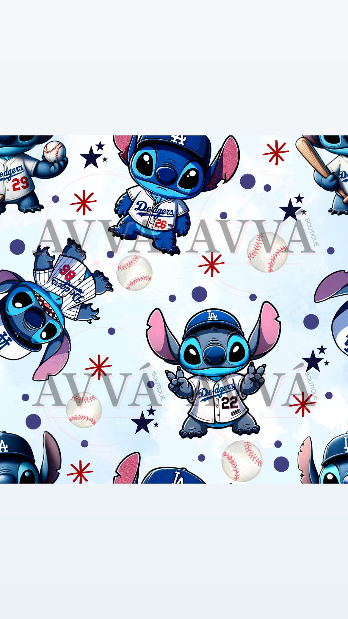 723-  (EXCLUSIVE) Baseball Blue Guy - Wrap