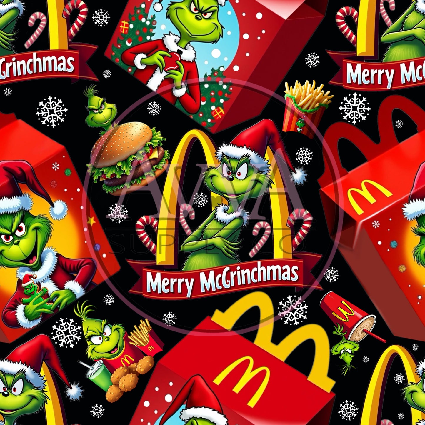 760 - Merry McGrinchmas - Decal