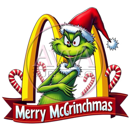 760 - Merry McGrinchmas - Vinyl + Wrap + Decal