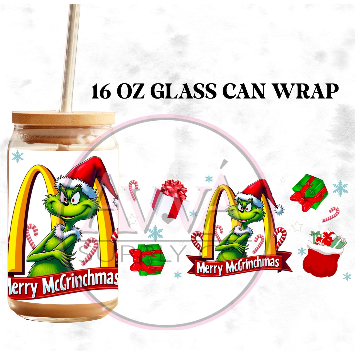 760 - Merry McGrinchmas - Vinyl + Wrap + Decal