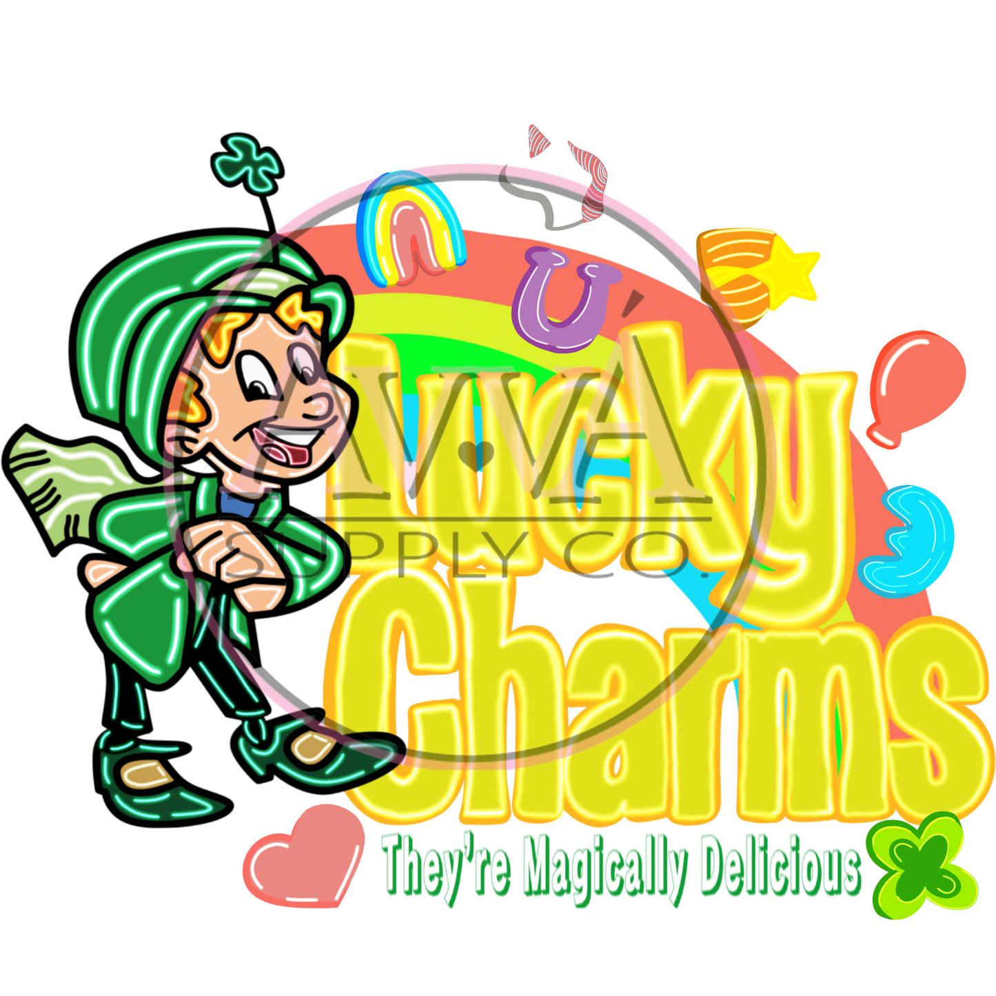 773 - Lucky Charms -  Decal