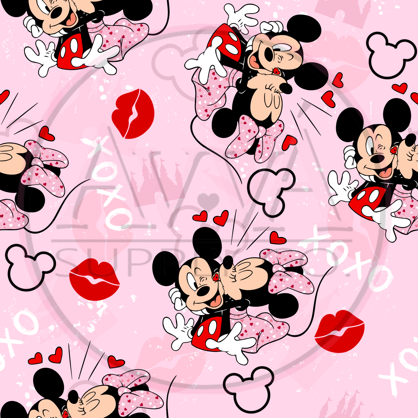 771 - XOXO Mouse Valentine - Vinyl + Wrap + Decal