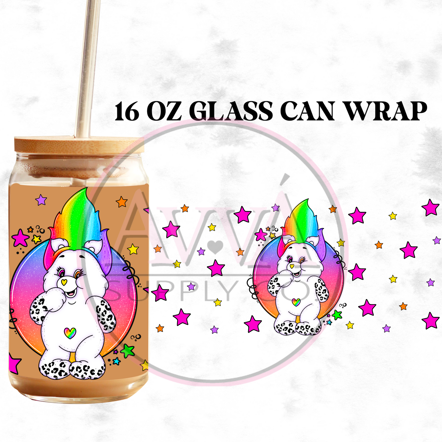 771 - Rainbow Bears - Wrap