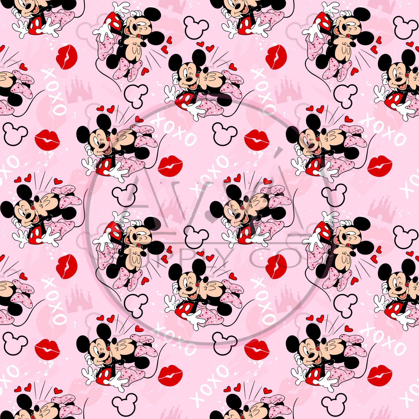 771 - XOXO Mouse Valentine -  Decal