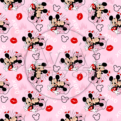 771 - XOXO Mouse Valentine -  Decal