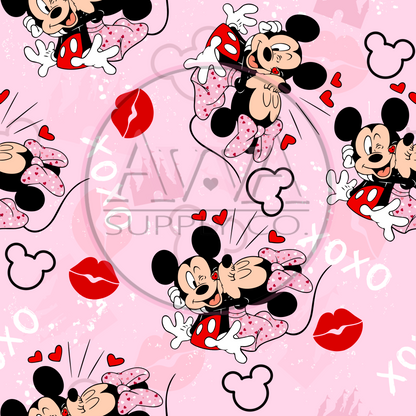 771 - XOXO Mouse Valentine -  Decal