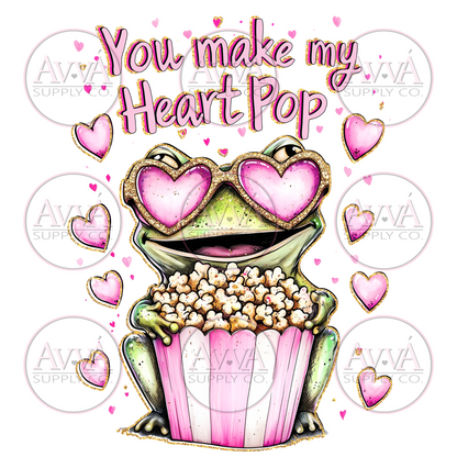 778 - Make My Heart Pop -  Decal