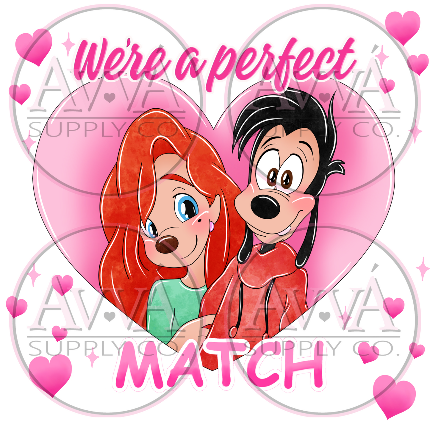 779 - Perfect Match -  Decal