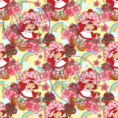 783 - Strawberry Shortcake N’ Rainbows - Vinyl + Wrap + Decal