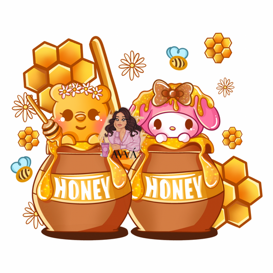 Bunny Honey  - Vinyl + Decal/Wrap Set