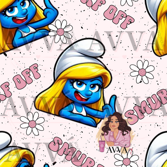 EXCLUSIVE Smurf Off! - Vinyl + Decal + Wrap