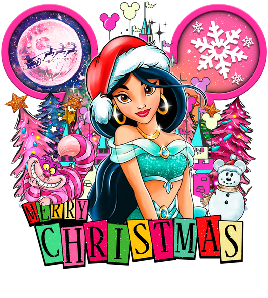 544 - Christmas Princesses (multiple design options)