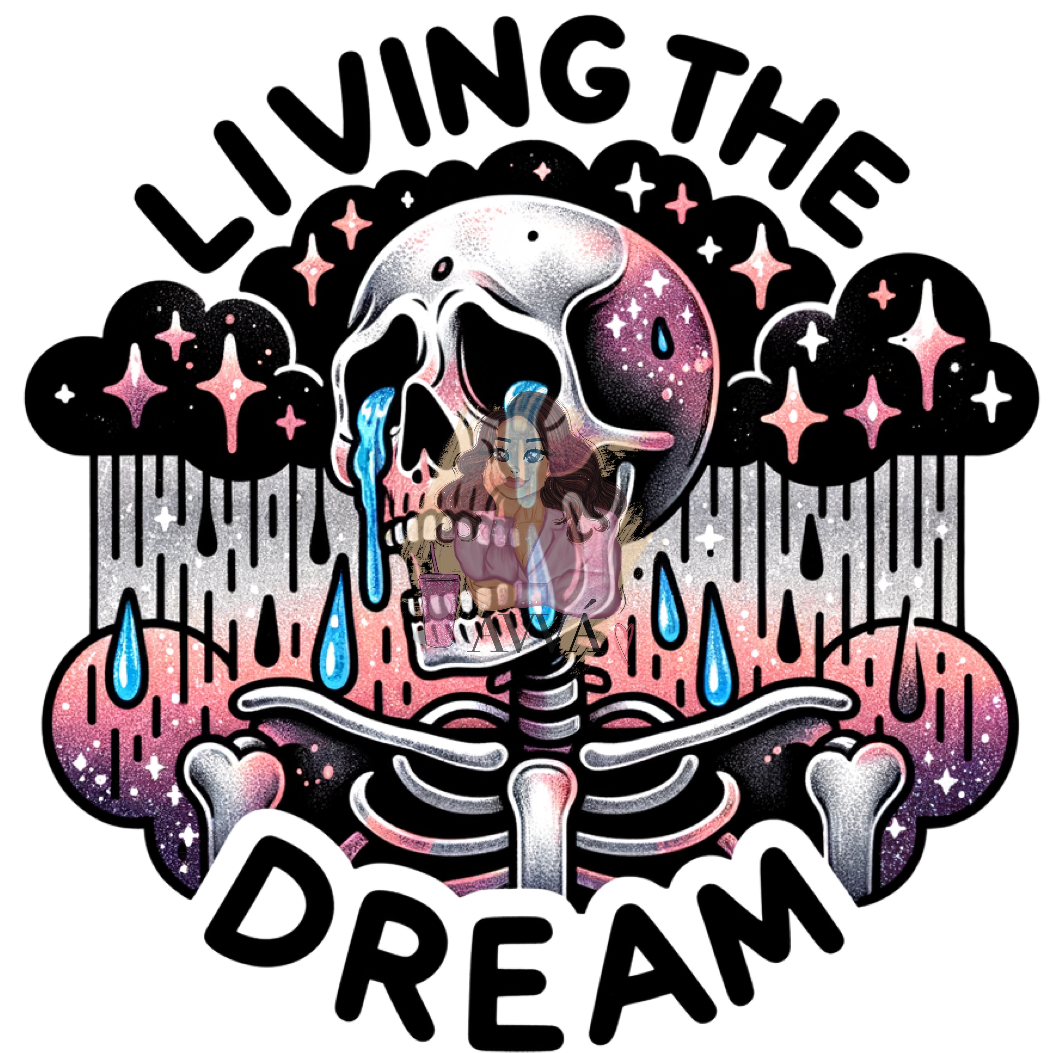 652 - Living The Dream Decal – AVVÁ Boutique