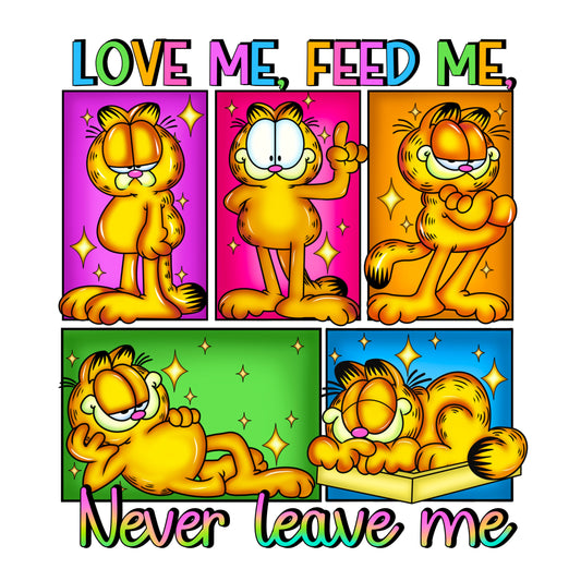 682 - Love Me, Feed Me -  Decal