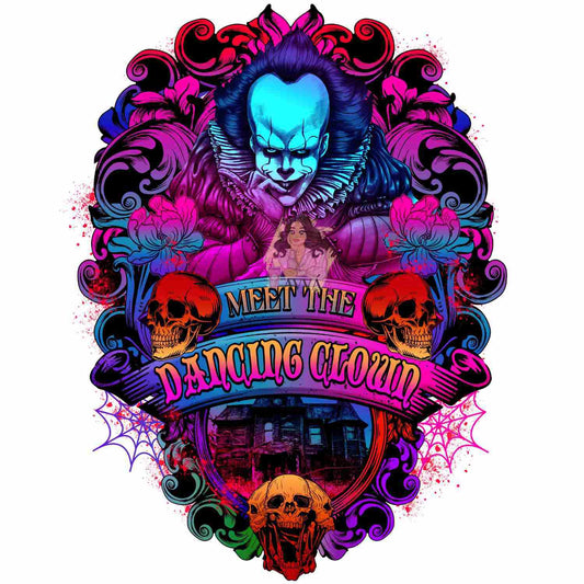 128 - Meet the Dancing Clown Decal UV DTF