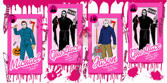 272 - Pink Horror Cards