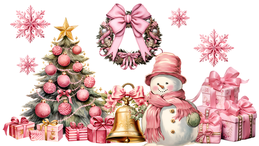 475 - Pretty Pink Christmas