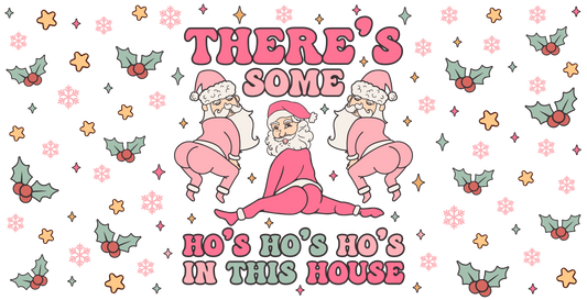 466 - Santa's HoHoHo UV DTF Decal