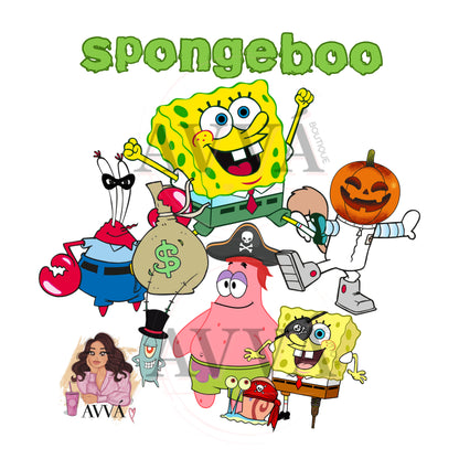 SpongeBoo - Vinyl + Decal