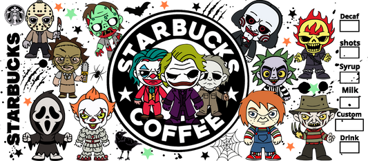 190 - Starbies Horror UV DTF