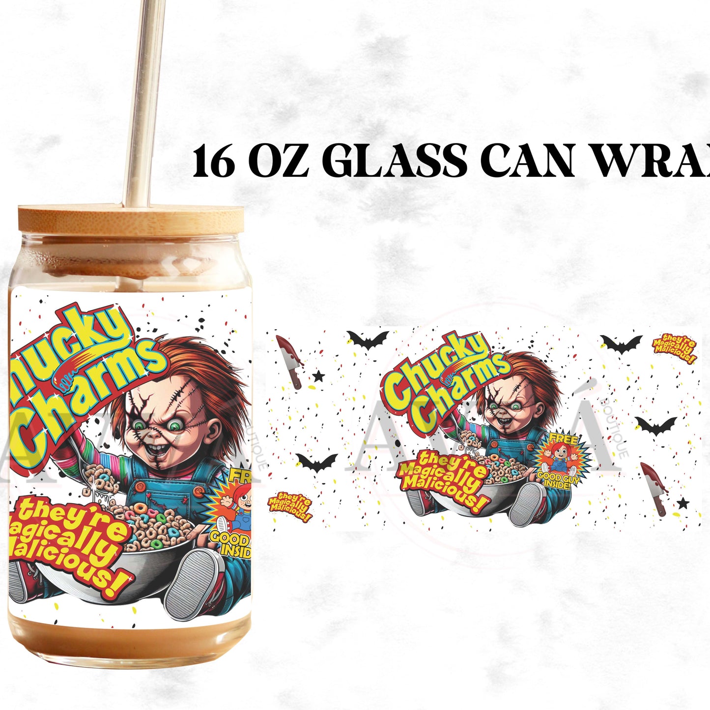 692 - EXCLUSIVE - Chucky Charms - Decal