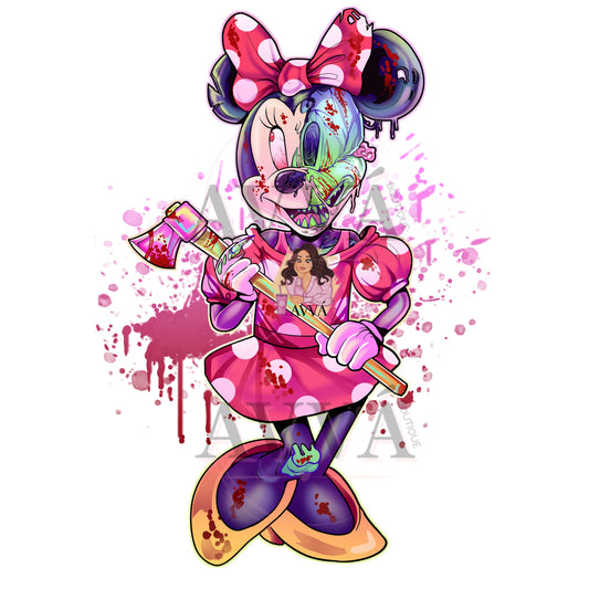 686 - EXCLUSIVE - Zombie Mrs. Mouse - Decal