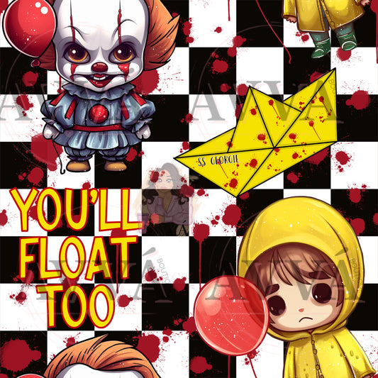 You'll Float Kiddo - Vinyl + Decal