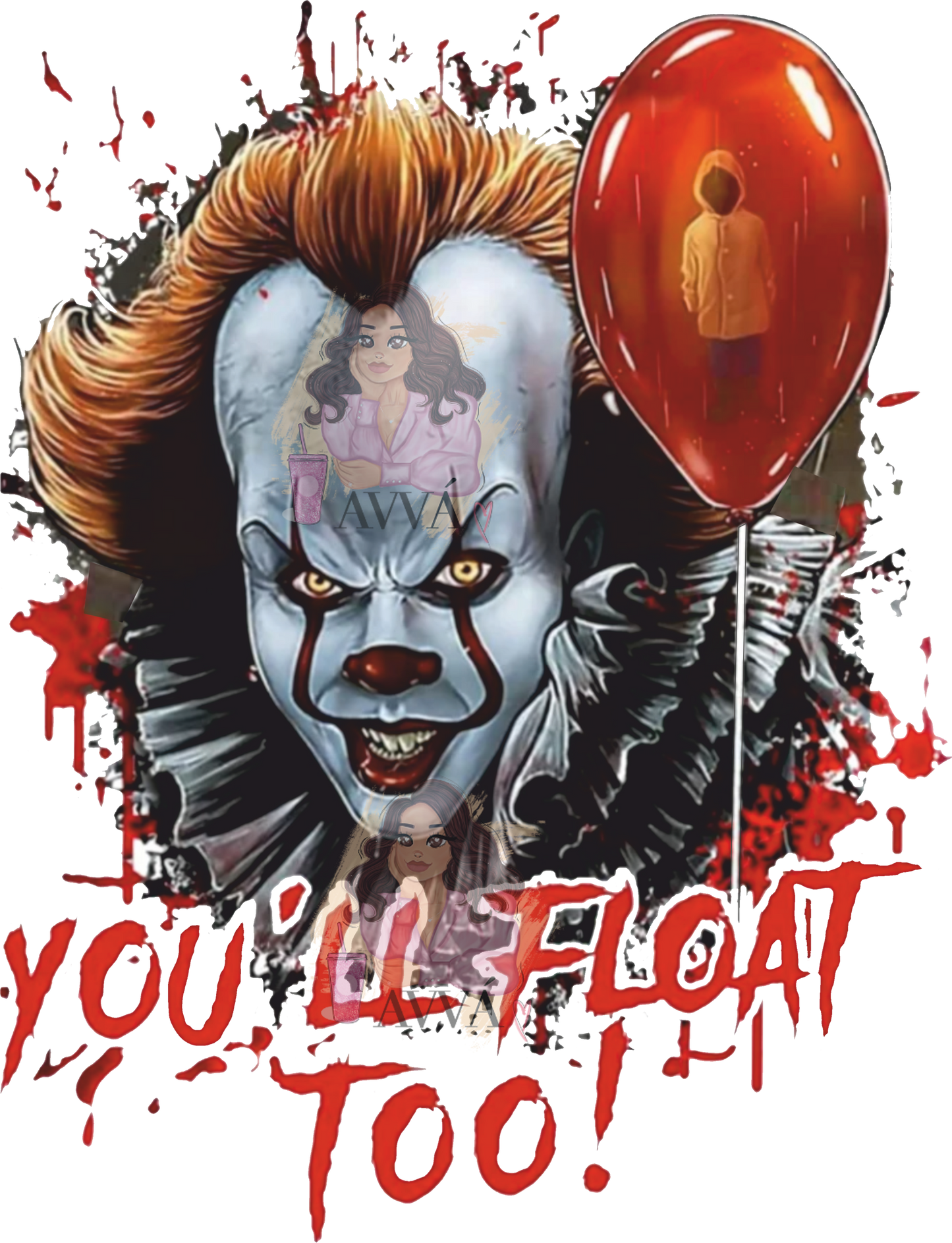 228 - You'll Float Too Decal UV DTF