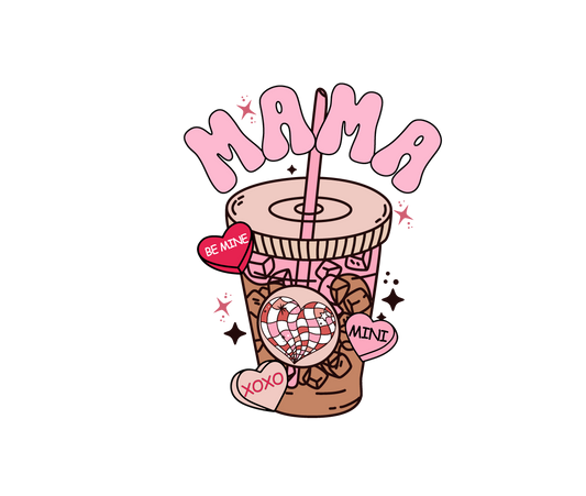 588 - Mama, Mini Decal Set