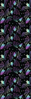 Spooky Holo Bats Pen Wrap