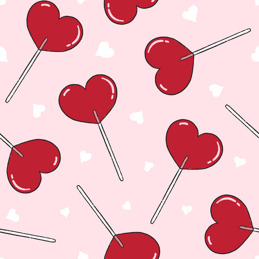 Heart Lollipops