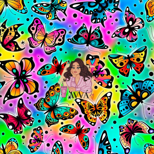 Neon Butterflies