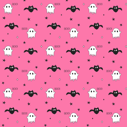 Pink Ghosts and Bats