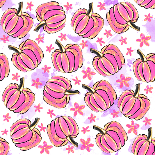 Pink and Purple Pumpkins