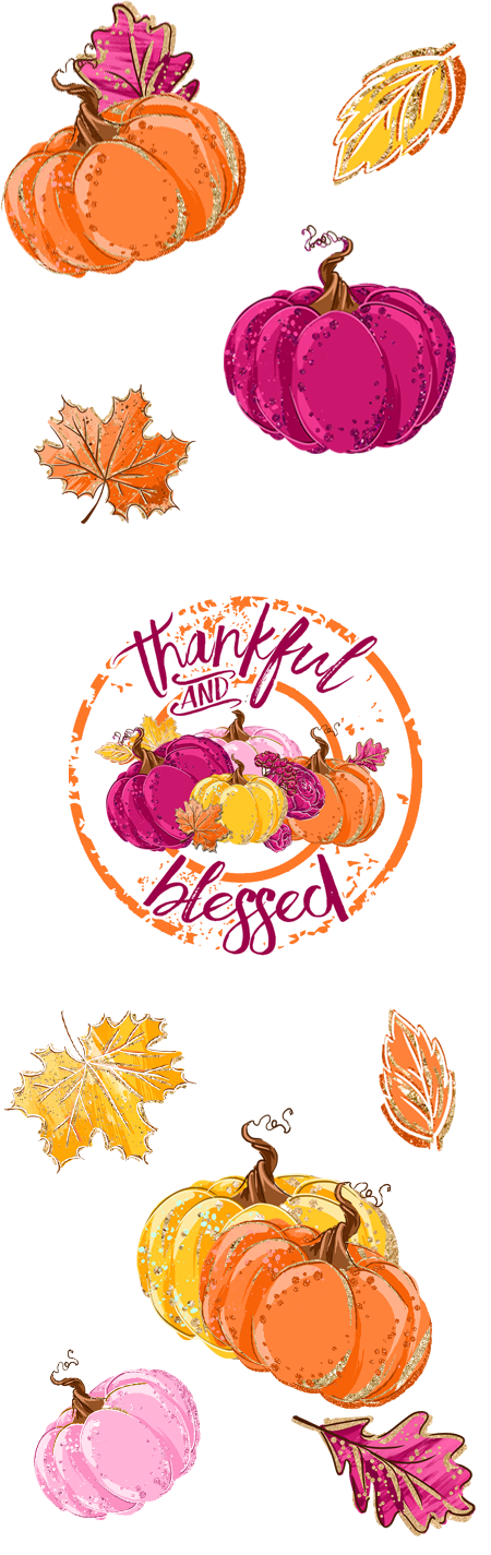 Thankful and Blessed Pen Wrap