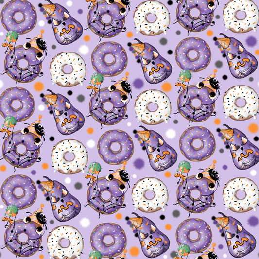 Spooky Donuts Purple