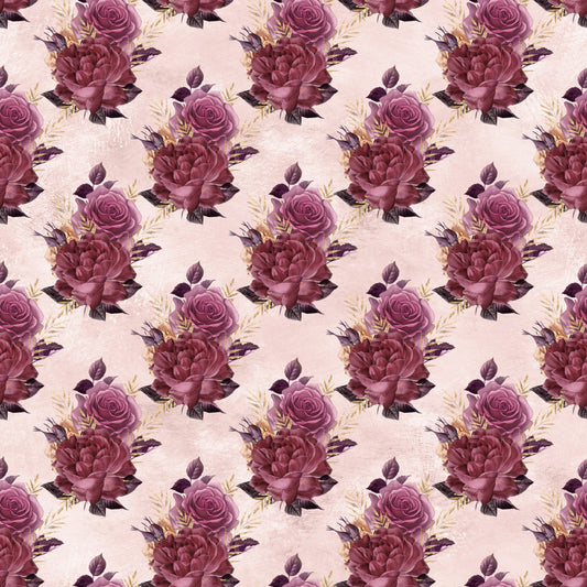 Pink Gothic Floral